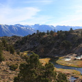 Eastern Sierras over Hot Creek
